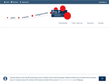 Tablet Screenshot of pop-personalentwicklung.de